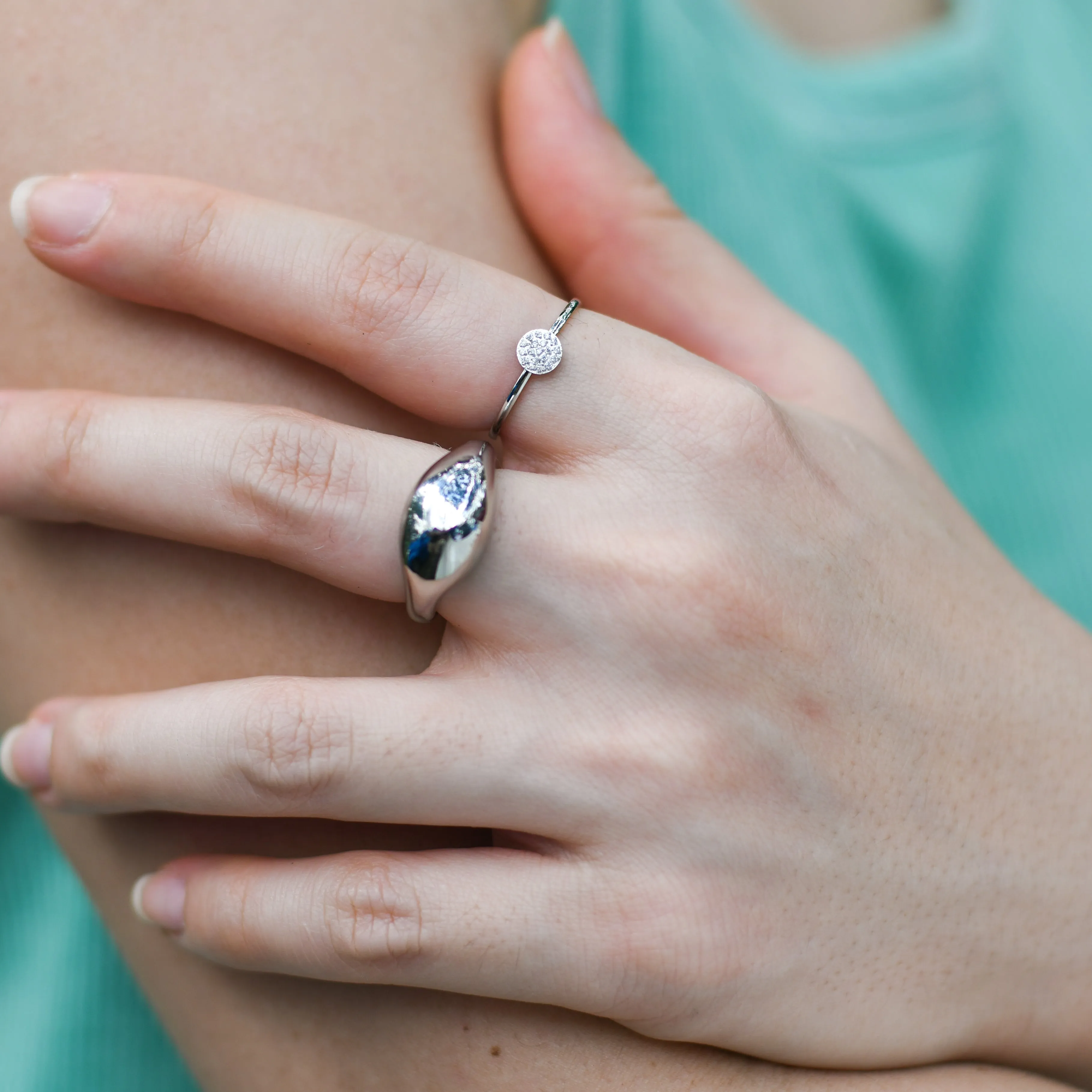 Evie Ring | Silver