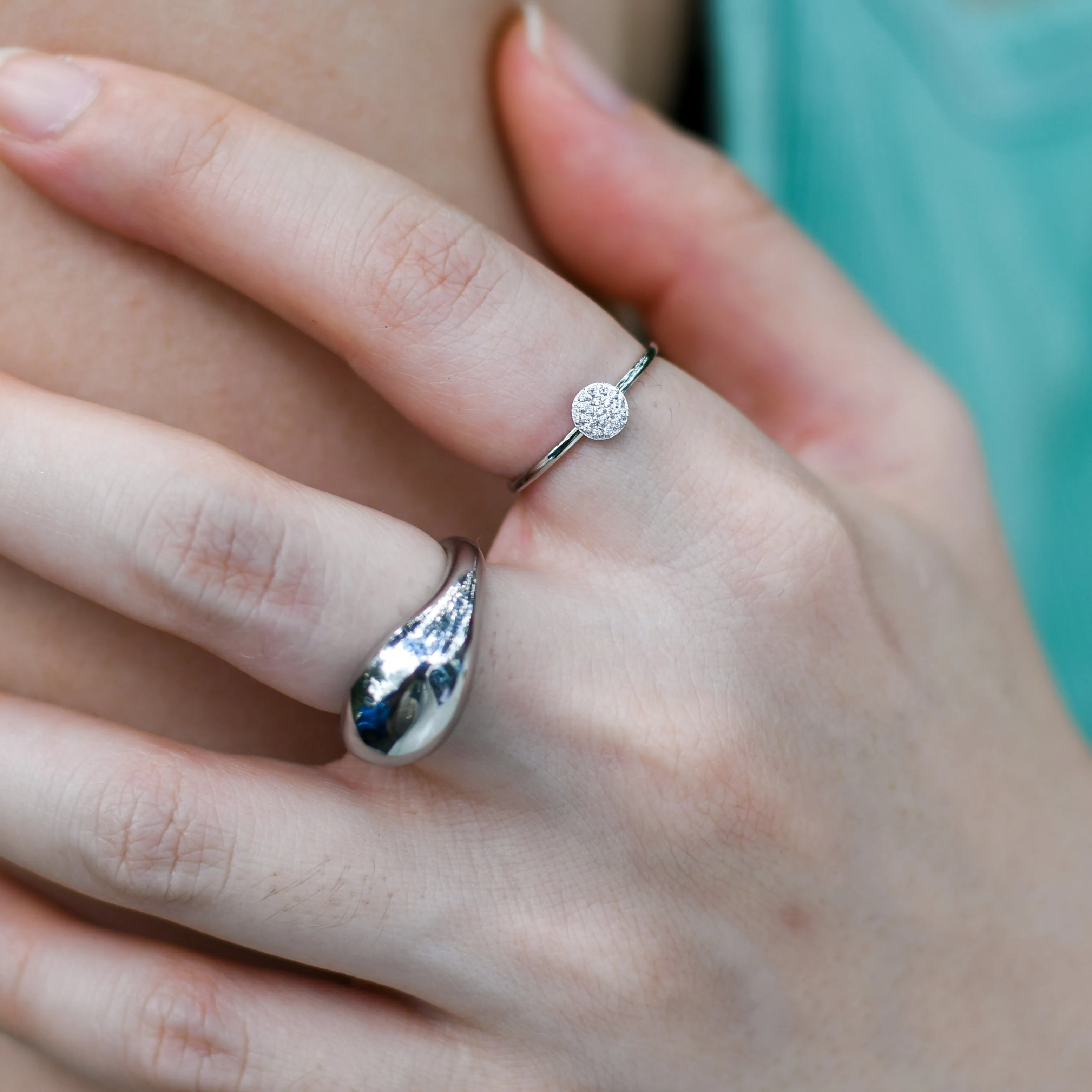 Evie Ring | Silver