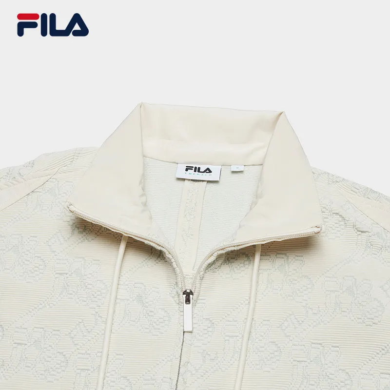 FILA CORE WHITE LINE FILA EMERALD Women's Knit Top in Olive Green