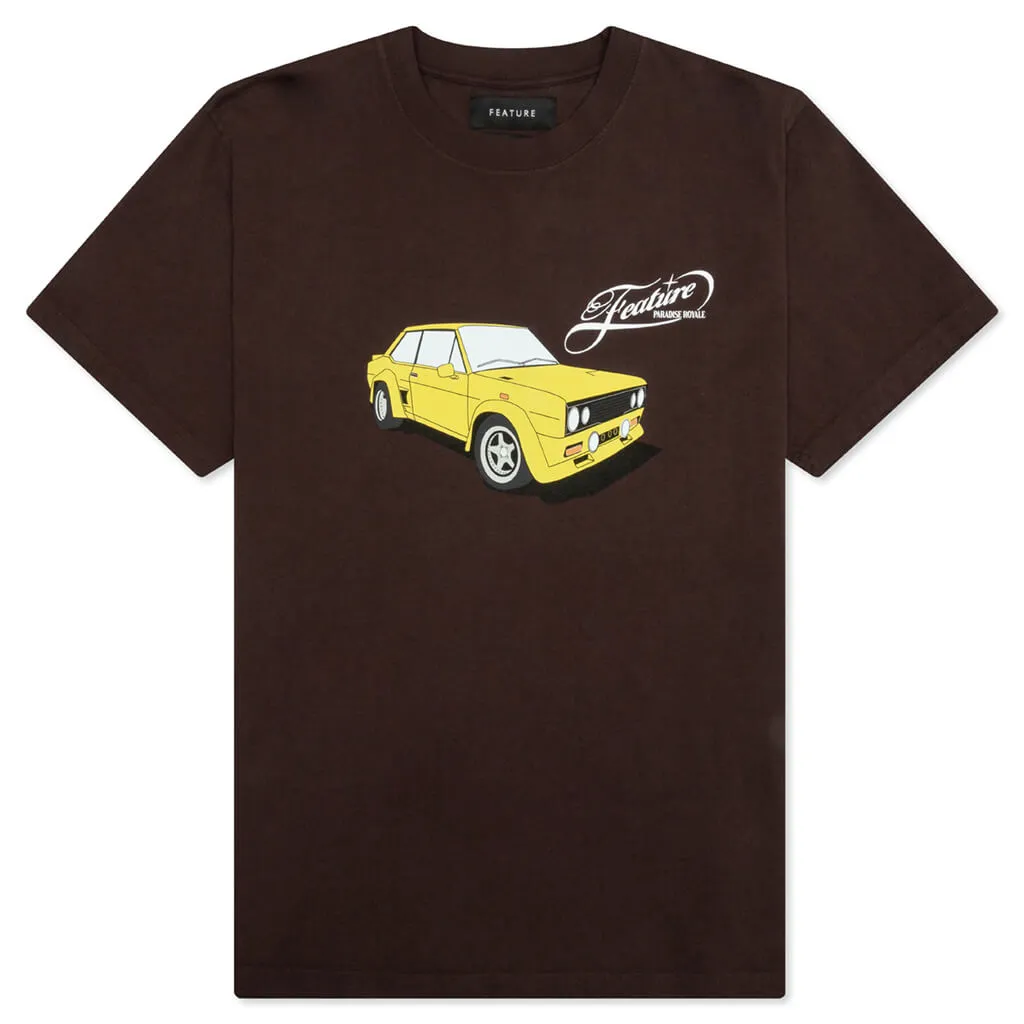 Fire a Fiat Tee S/S Tee - Bitter Chocolate