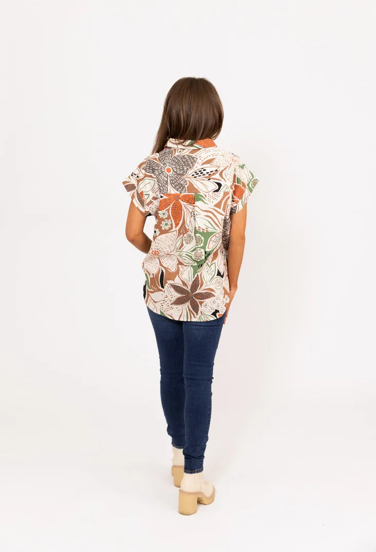 Floral Utility Top