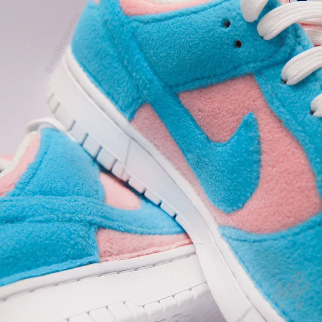 Fluffy Dunk (Choose Your Material) - Dunk Low Custom