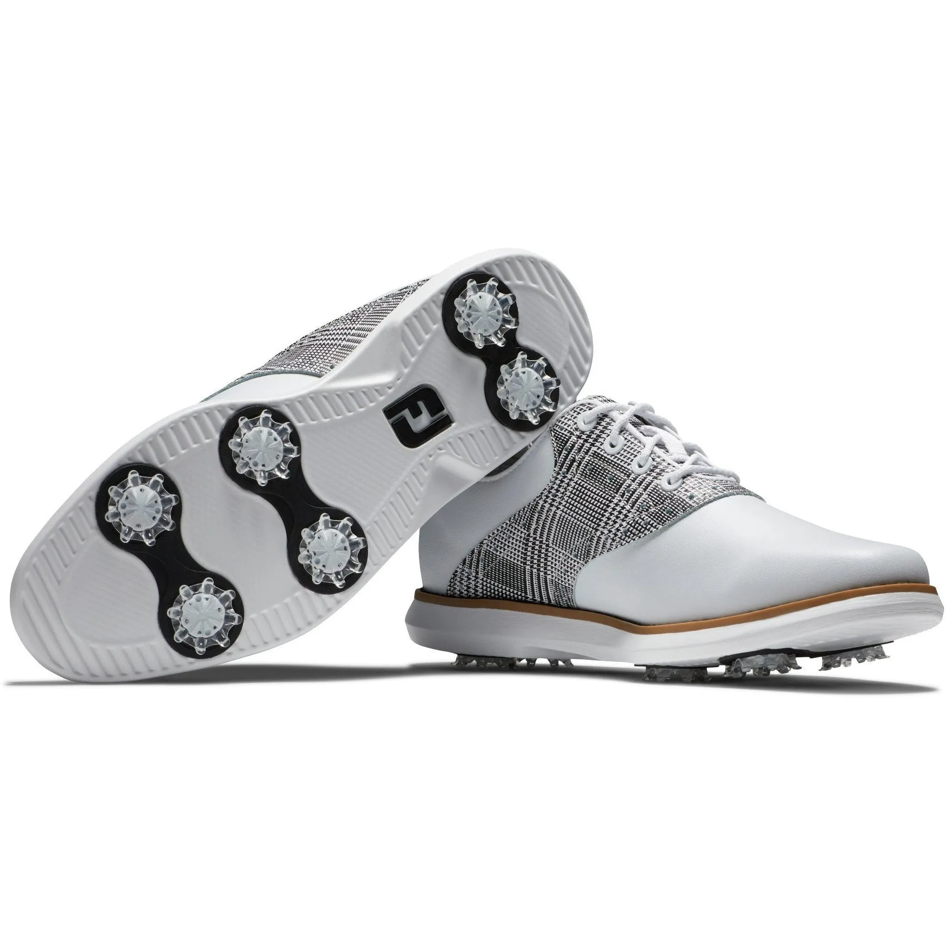 Footjoy Chaussure Tradition Lady Blanche Grise