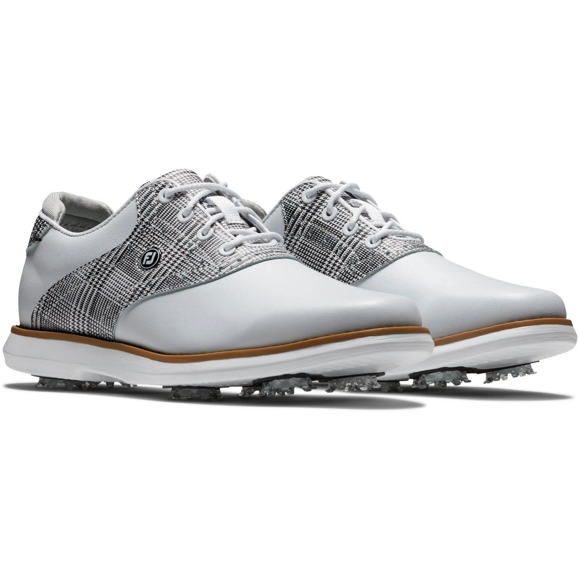 Footjoy Chaussure Tradition Lady Blanche Grise