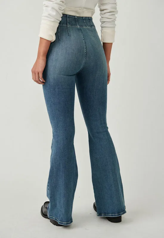 Free People - Jayde Flare Mermaid Blue