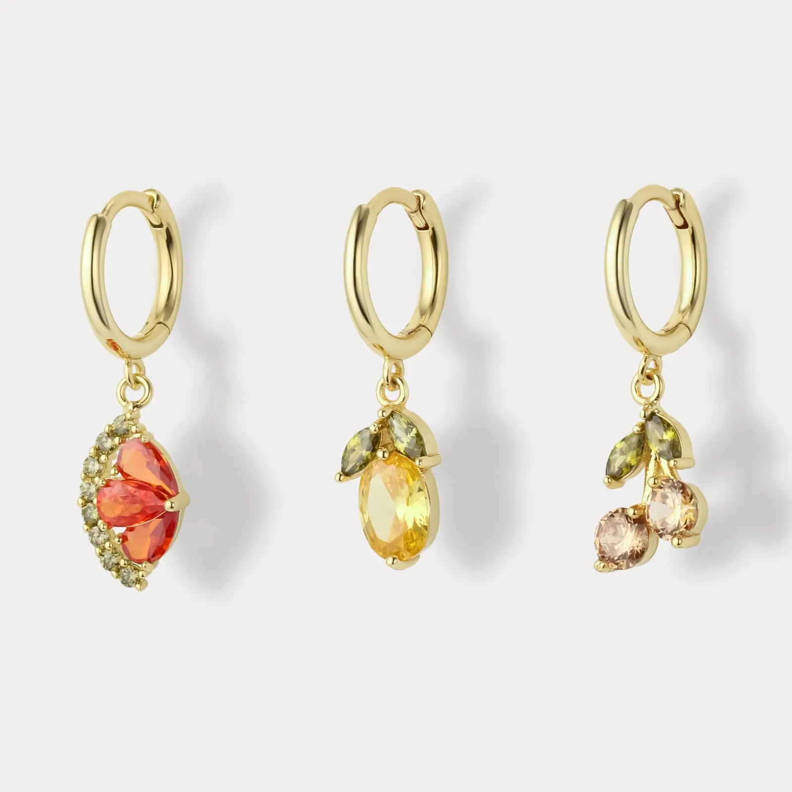 Fruit Earrings Set