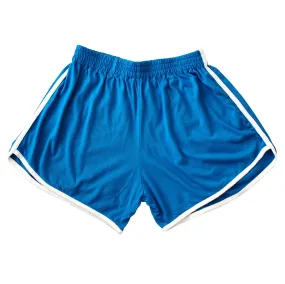 GIRL Seaside Runner Bamboo Shorts, in Sea Blue