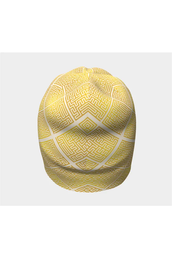 Golden Maze Beanie