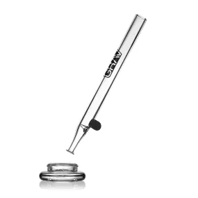 GRAV® Clear Glass Straw for Dabs