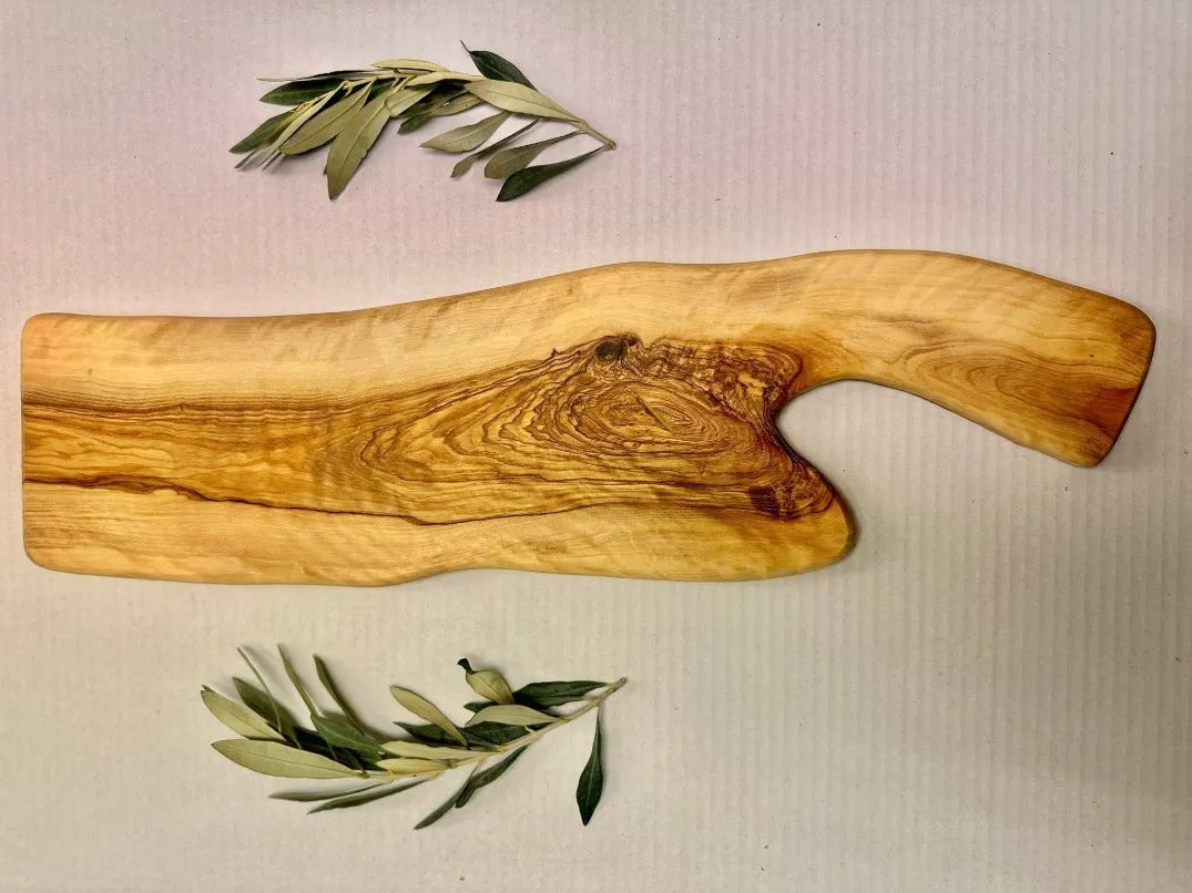 Hand Carved Olive Wood Cutting Board from Palestine | Gifts from Bethlehem