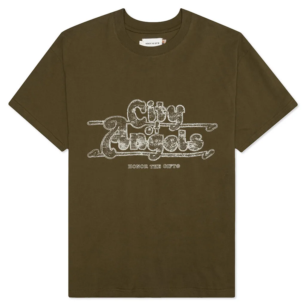 Honor The Gift Angelino S/S Tee - Olive