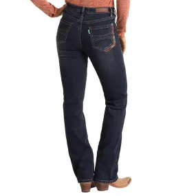 Hooey Women's High Rise Extra Stretch Bootcut Jeans