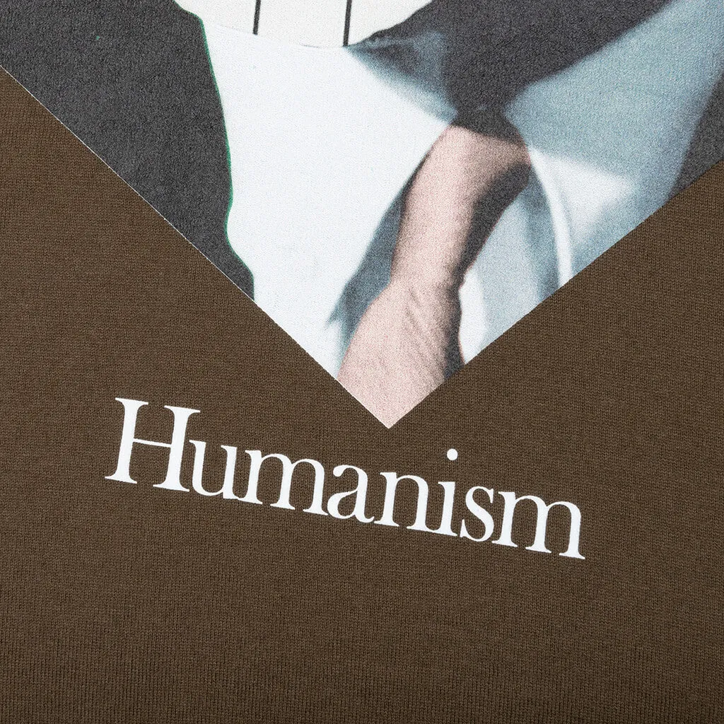 Humanism T-Shirt - Khaki Brown