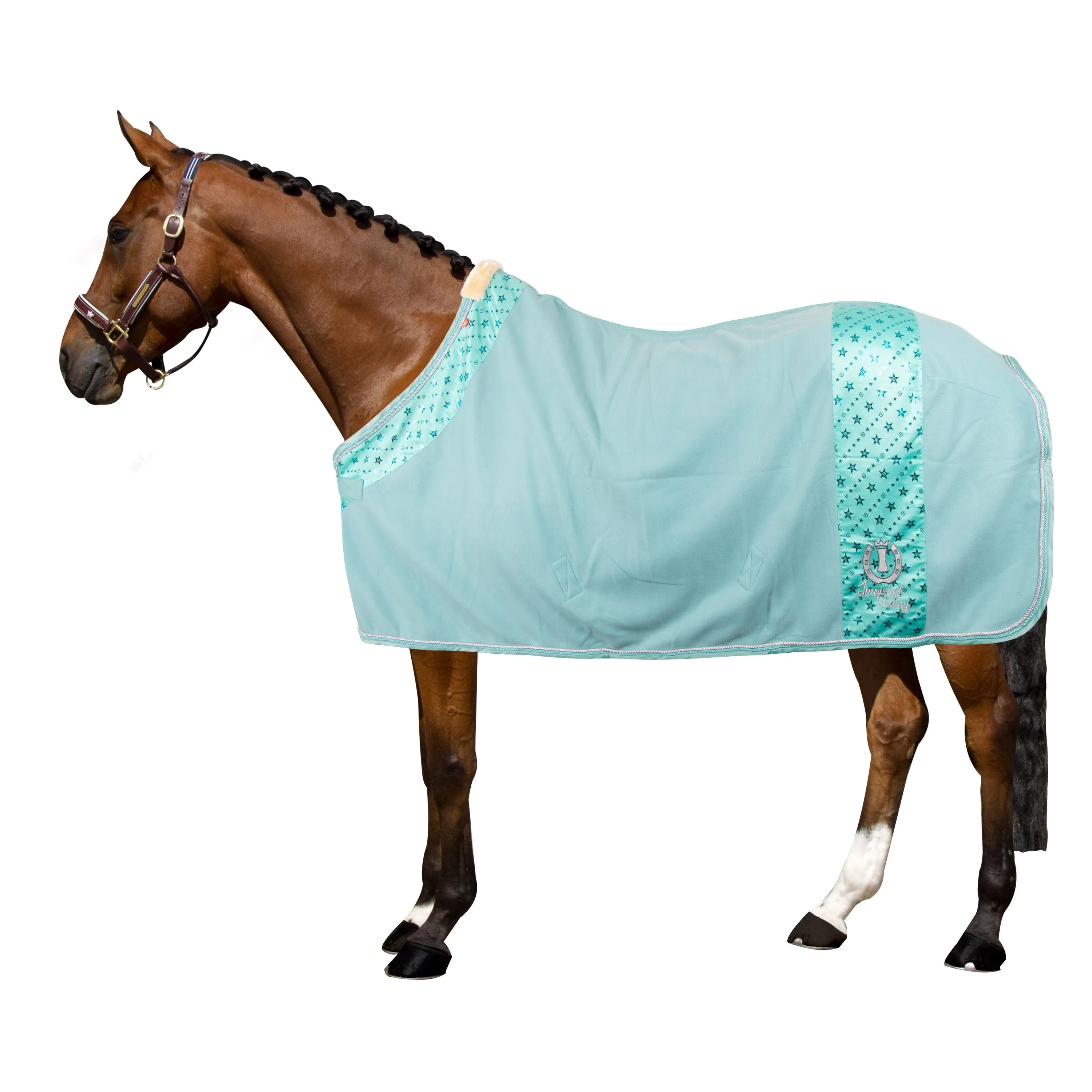 Imperial Riding Ambient Stars Up Fleece Blanket