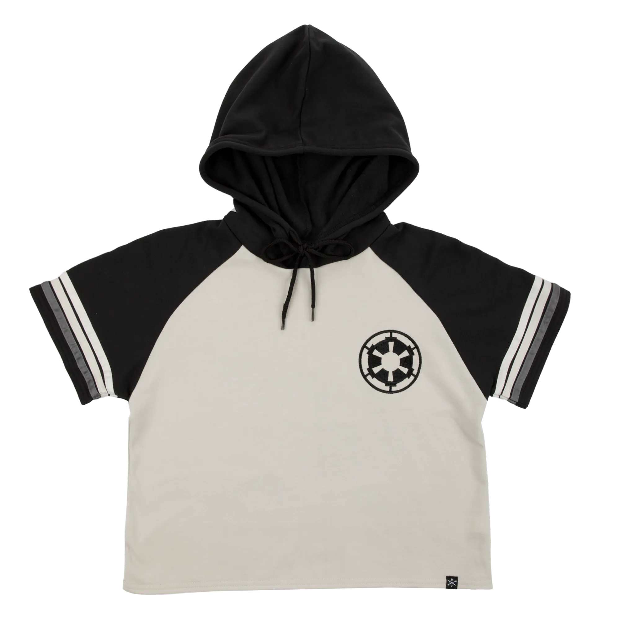 Imperial Trooper Cropped Short Sleeve Hoodie