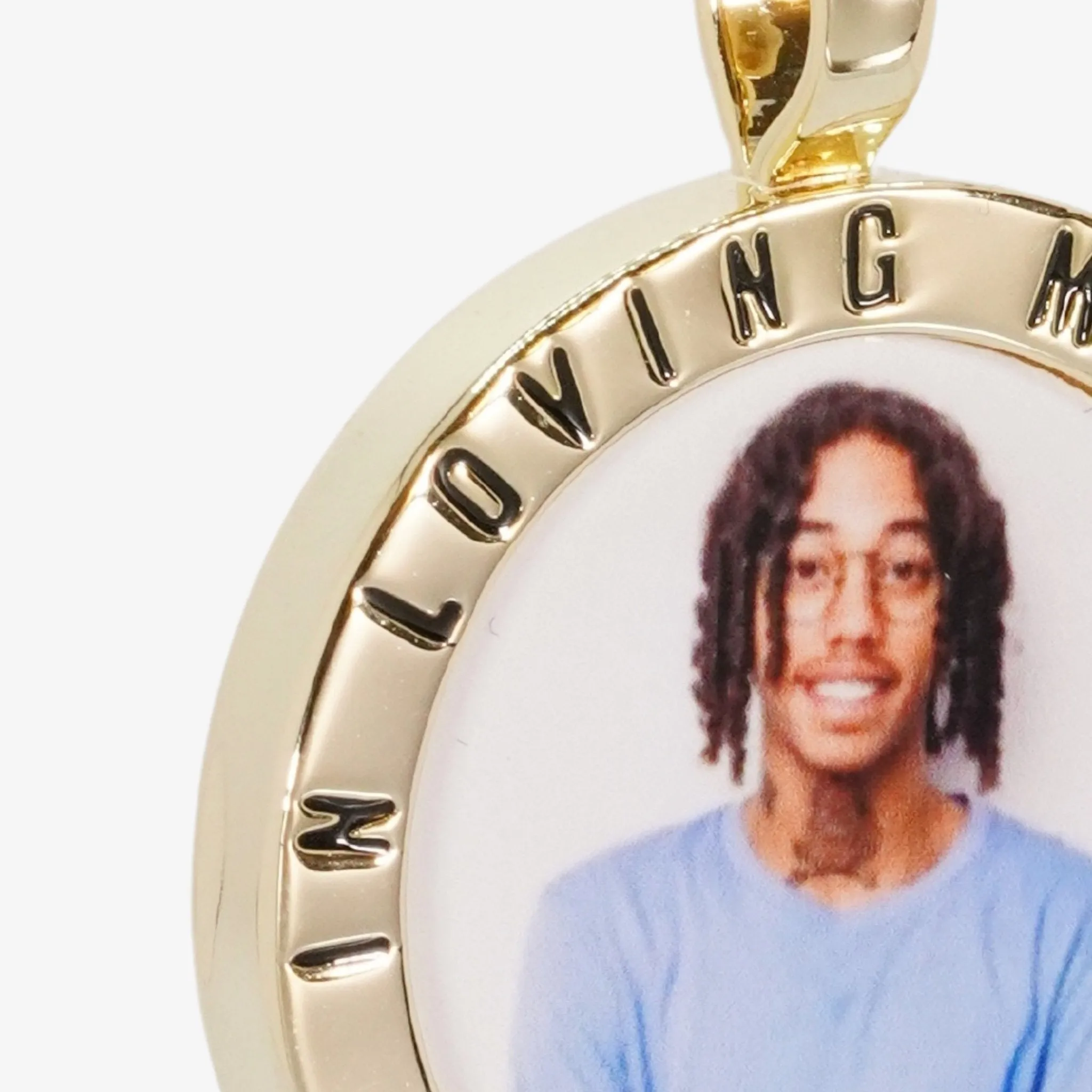 In Loving Memory Photo Pendant