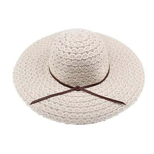 INNOVATO Foldable Floppy Wide Brim Straw Sun Hat