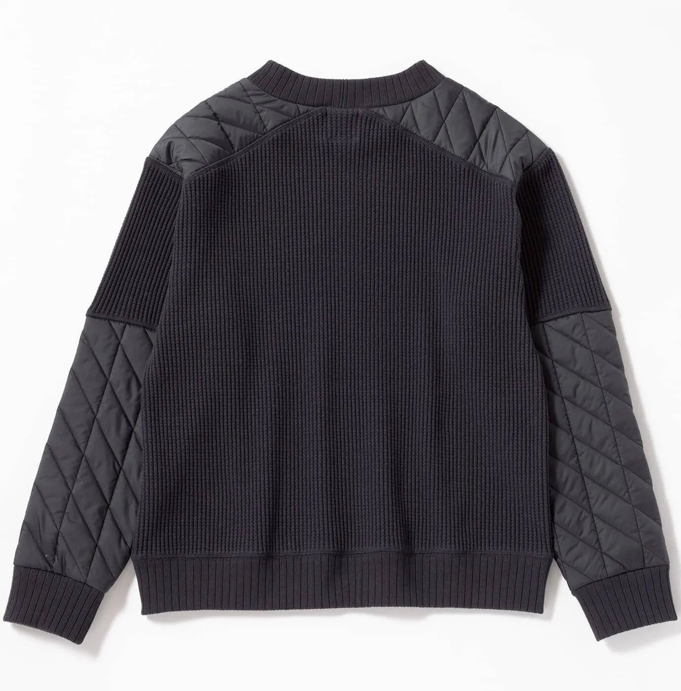 Jackman - Waffle Armored Midneck - Black