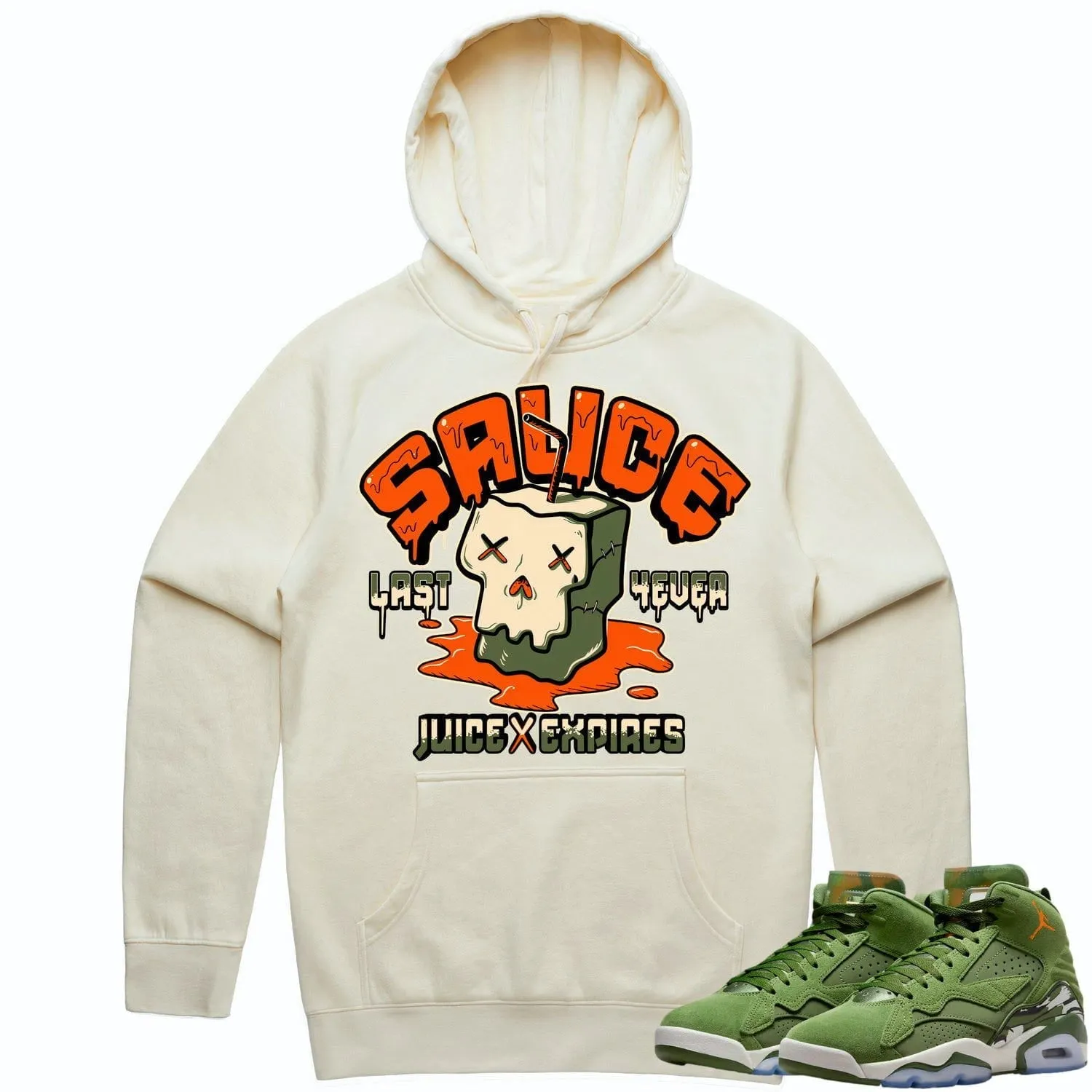 Jordan MVP Olive Sky J Hoodie to Match - CELADON SAUCE