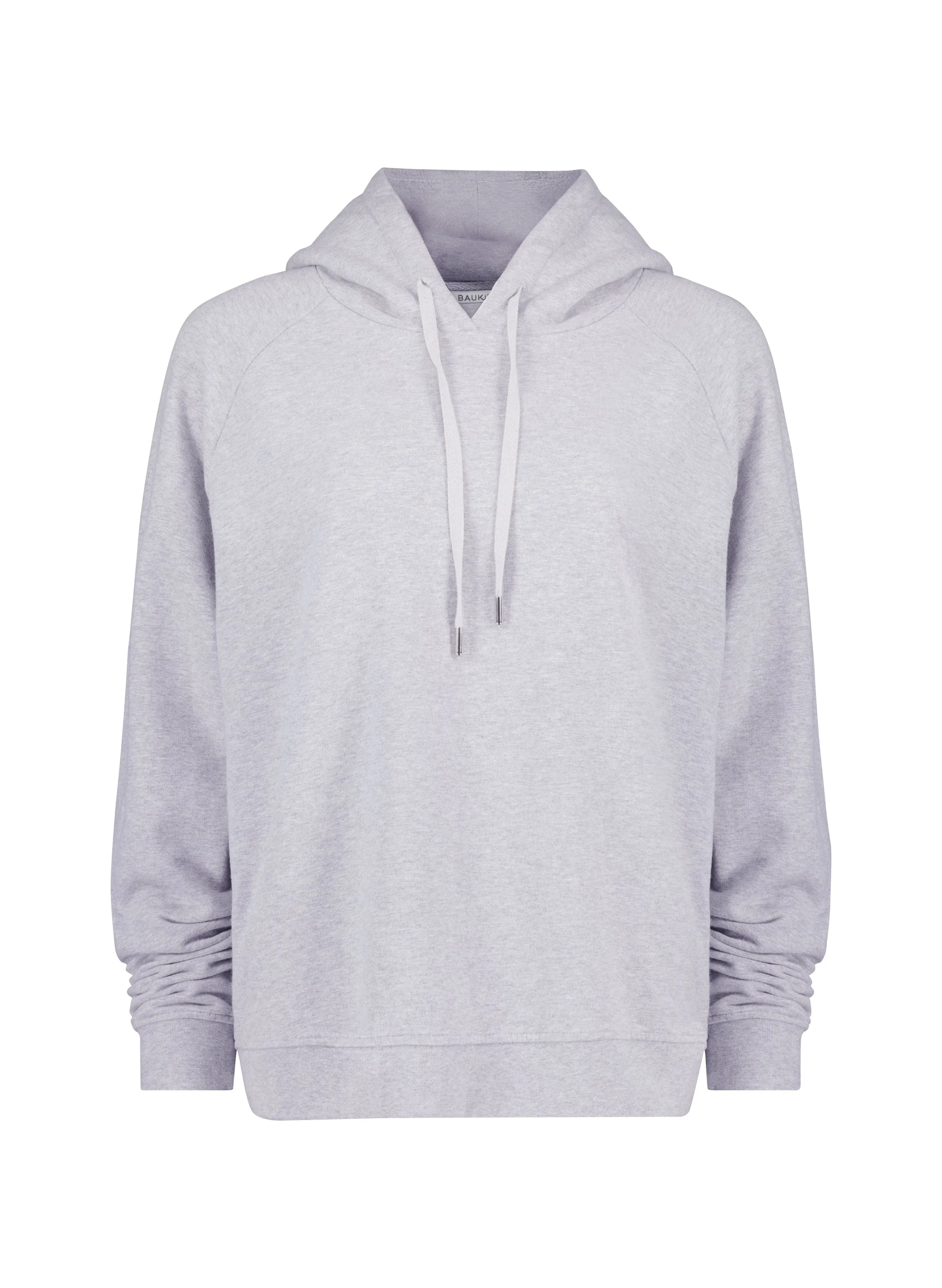 Jules Organic Cotton Hoodie | Light Grey Marl