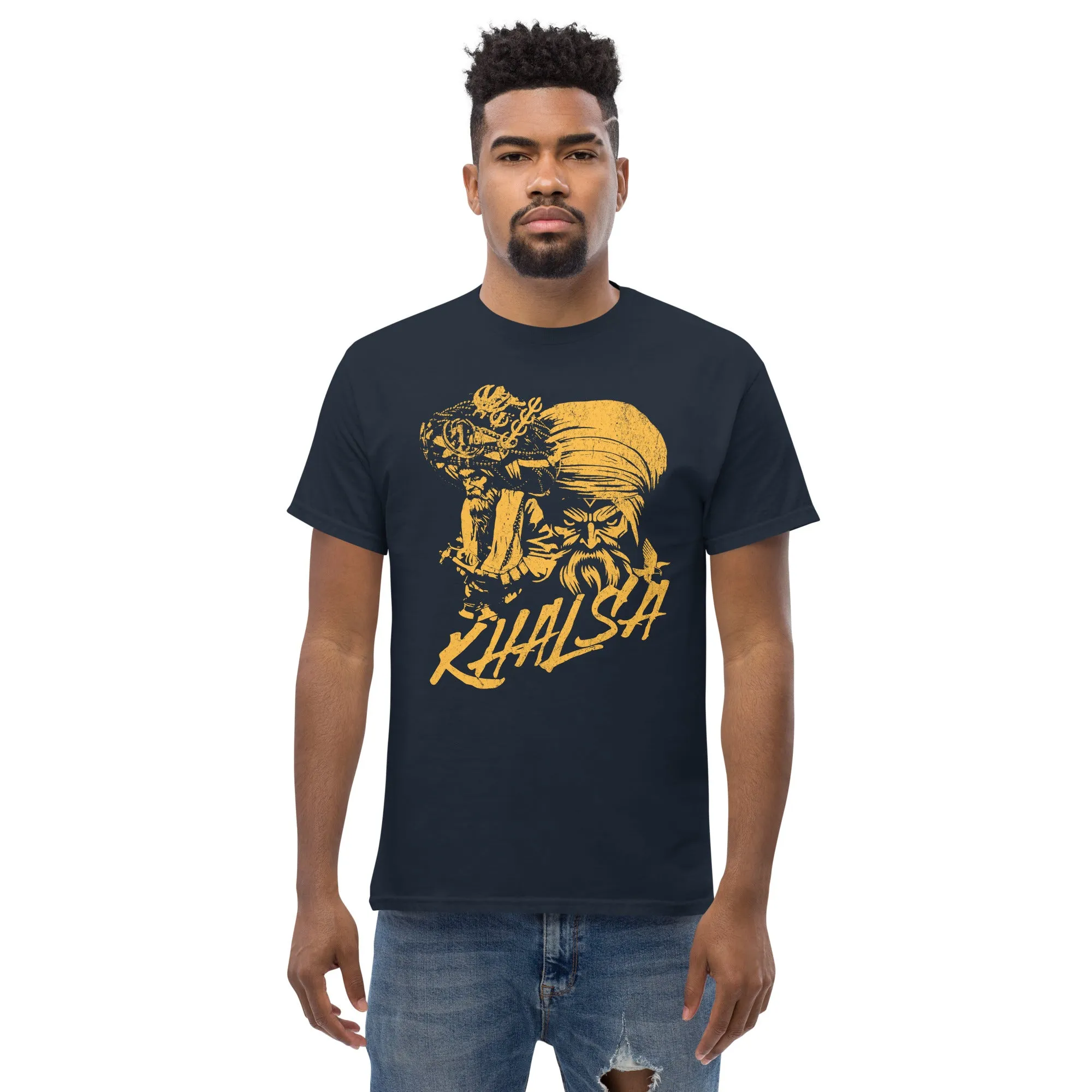 Khalsa Men's classic tee