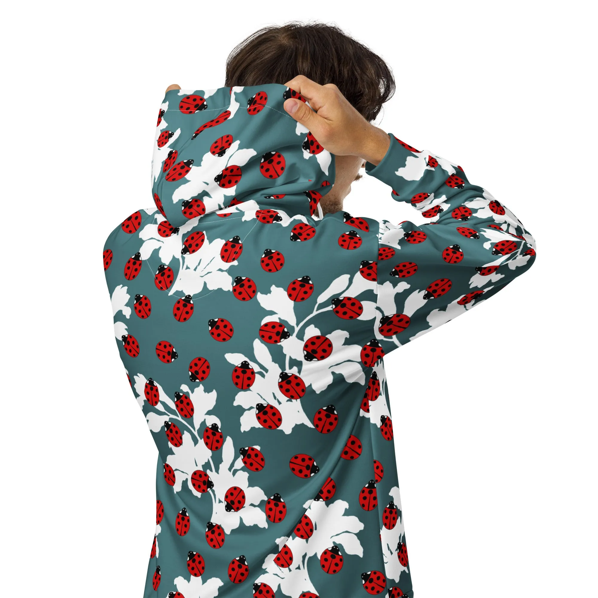 Lady Bug Unisex zip hoodie