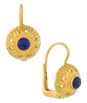 Lady Caroline Lapis Earrings