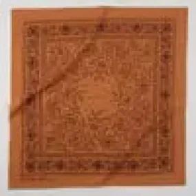 Last Chance Textiles: Raw Silk Bandana-Golden Oak