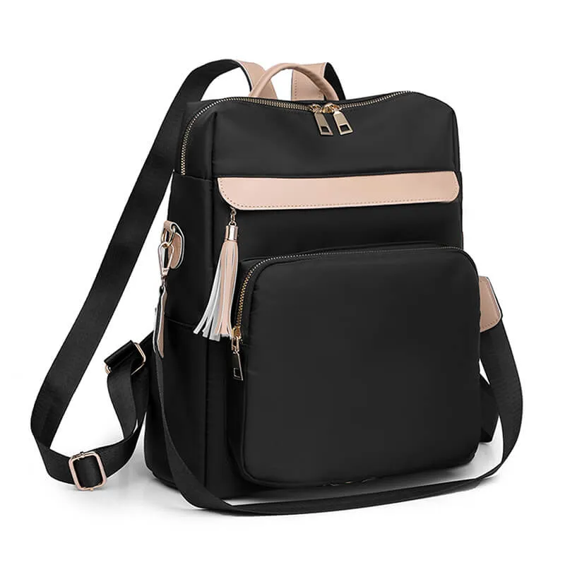 Leather Shoulder Bag, School Bag and Travel Backpack