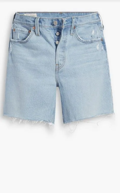 Levi's 501 Mid Thigh Short in Samba Tango