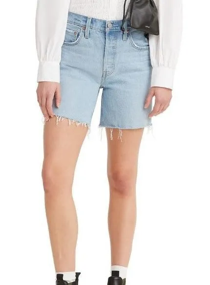 Levi's 501 Mid Thigh Short in Samba Tango