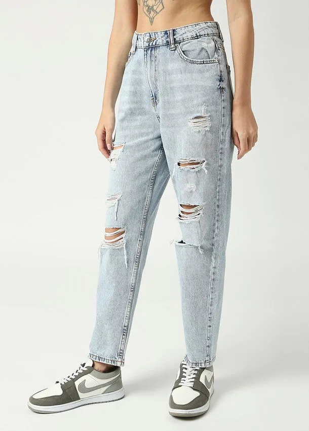 Light Blue Valencia Mom Jeans