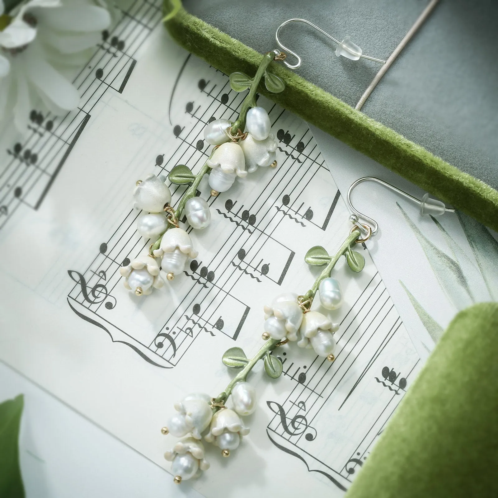 Lily Of The Valley Earrings