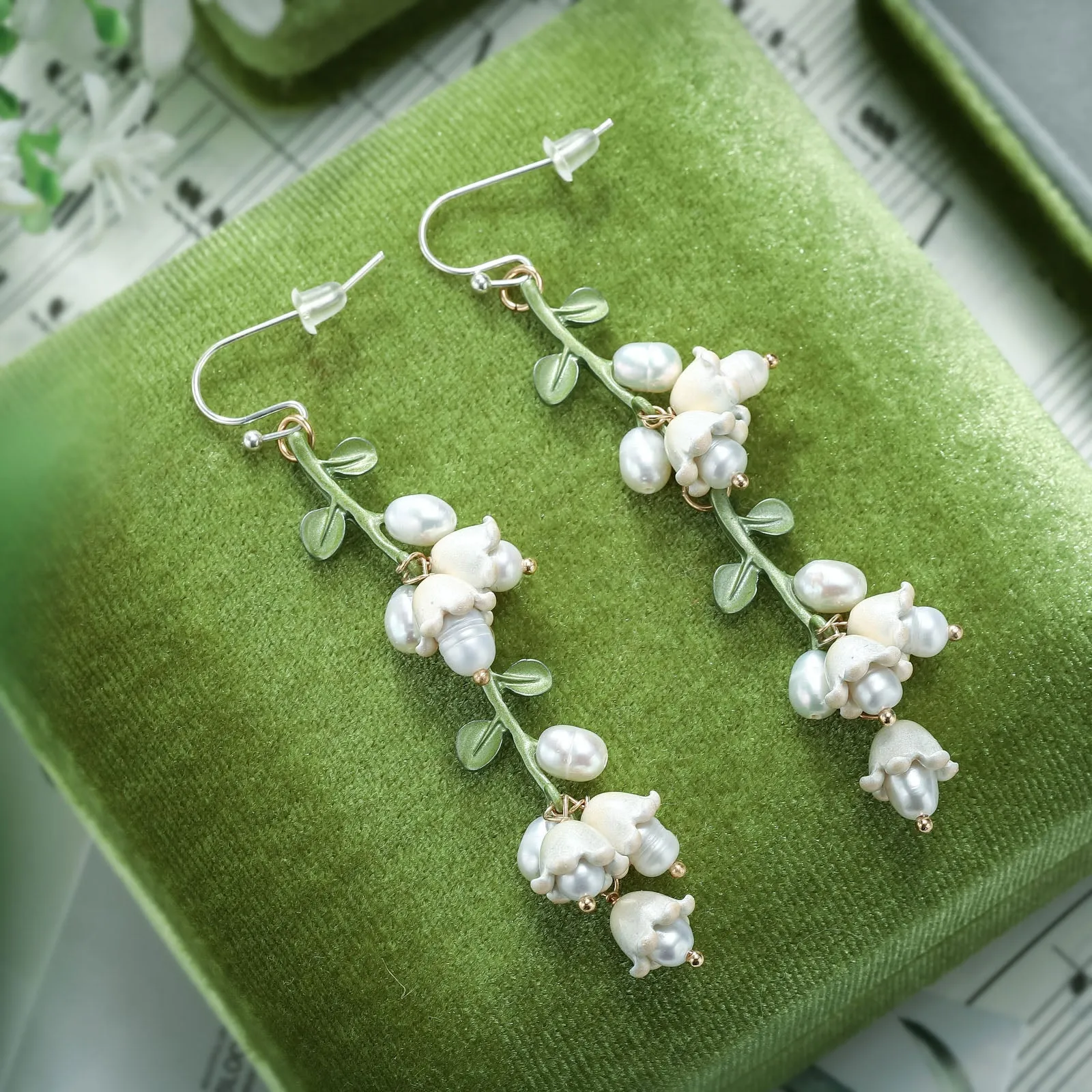 Lily Of The Valley Earrings