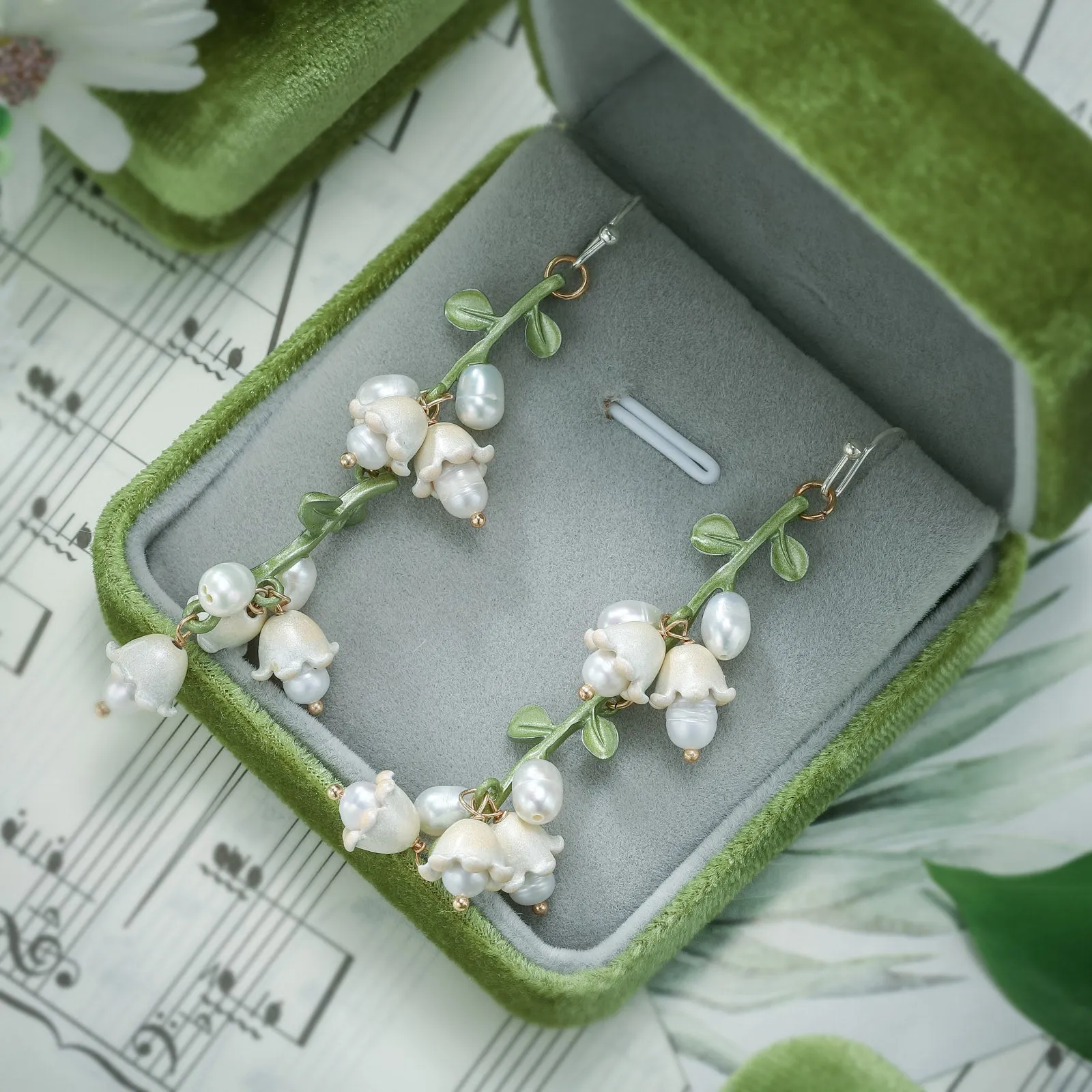 Lily Of The Valley Earrings