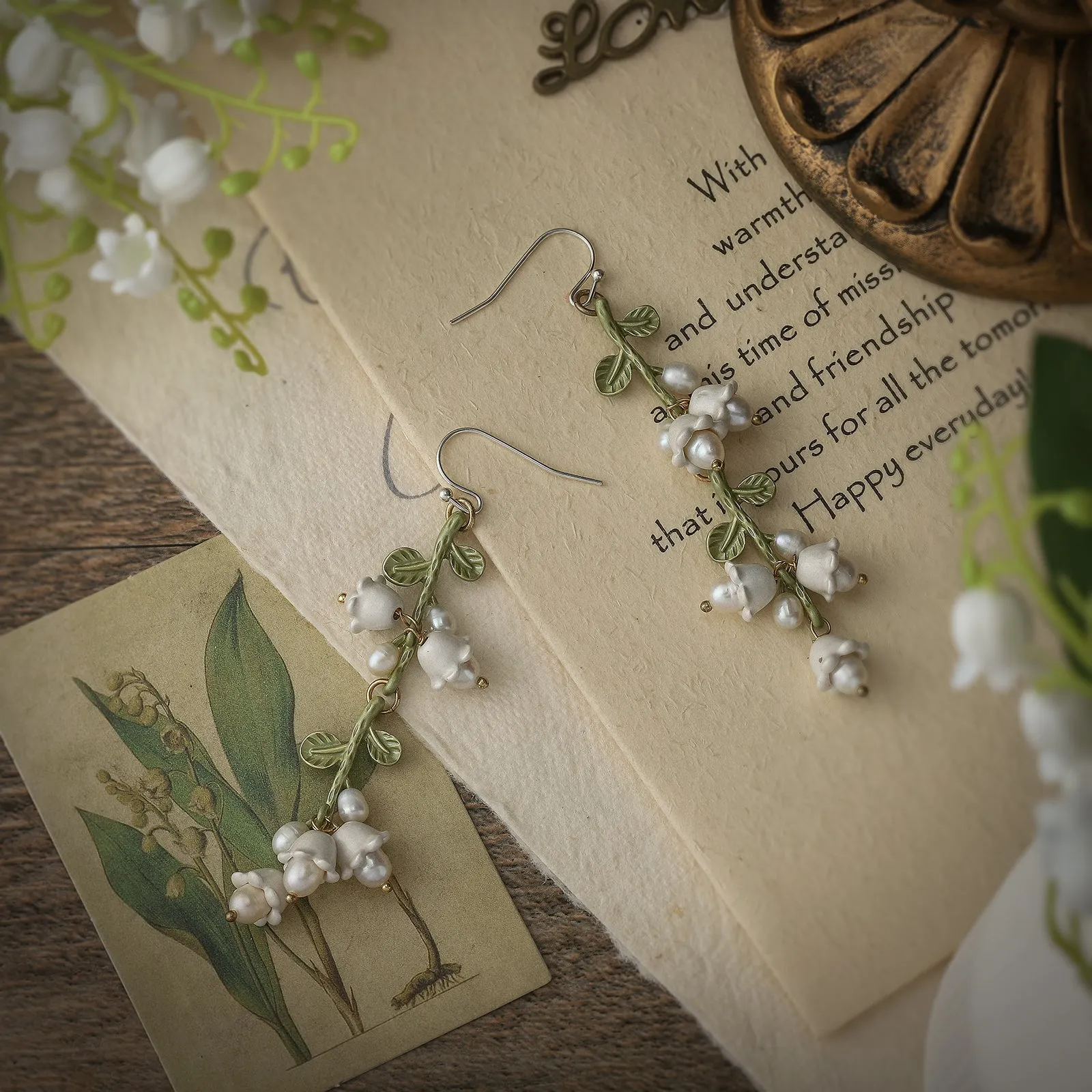 Lily Of The Valley Earrings