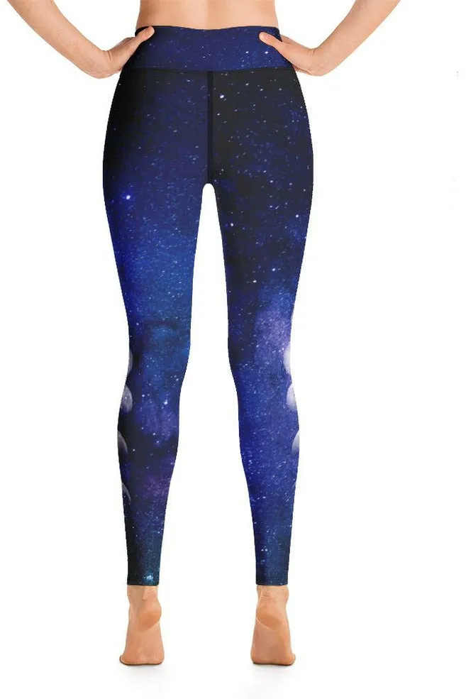 Lunar Phases Yoga Leggings