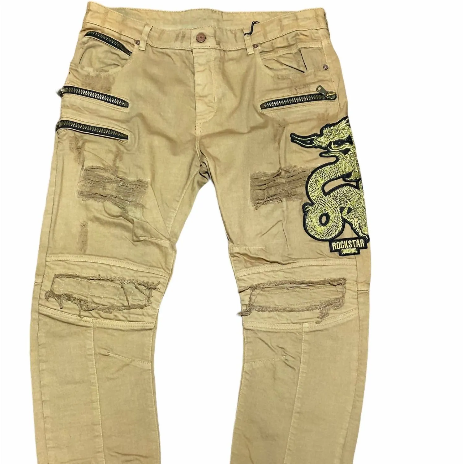 Men's Davon Jeans In Beige