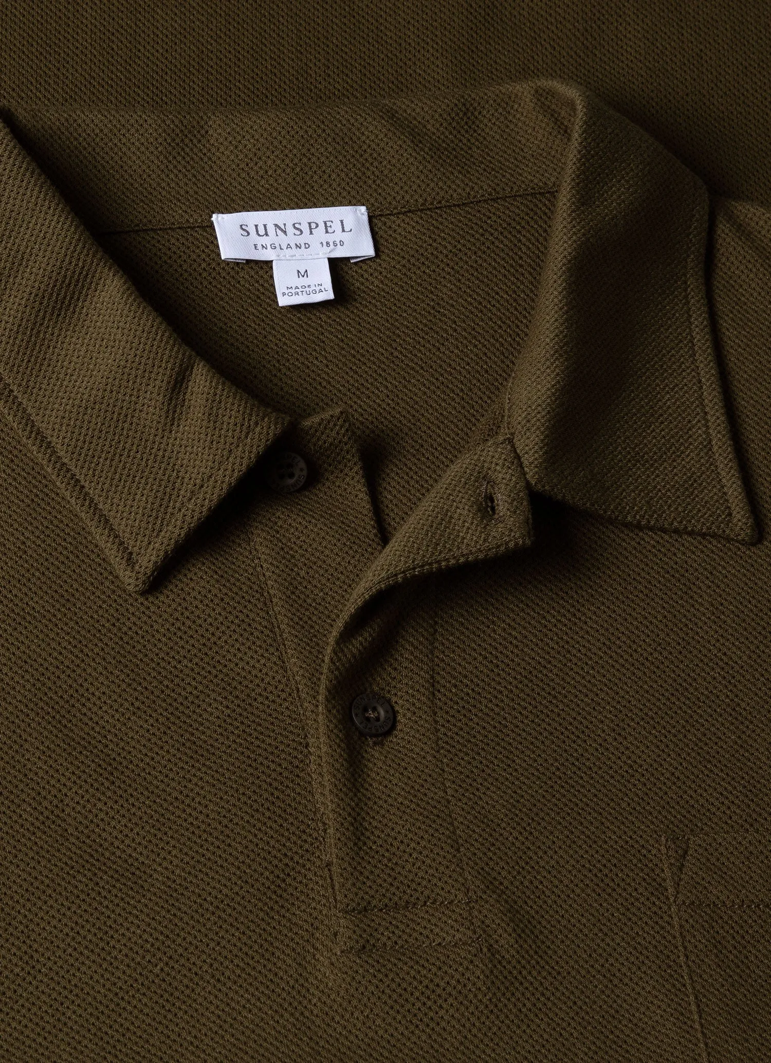 Men's Riviera Polo Shirt in Dark Olive