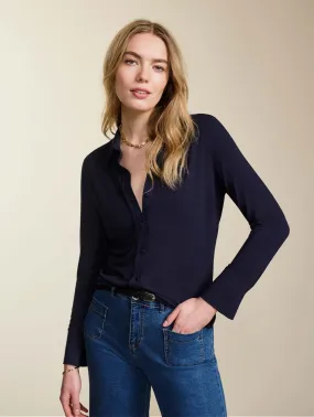 MildredLENZINGECOVERO Blouse | Deep Indigo