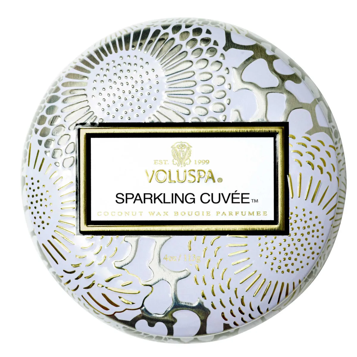 Mini Tin Candle, Sparkling Cuvée | Voluspa