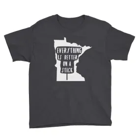 Minnesota State Fair "Everything Is Better on a Stick" Youth T-Shirt