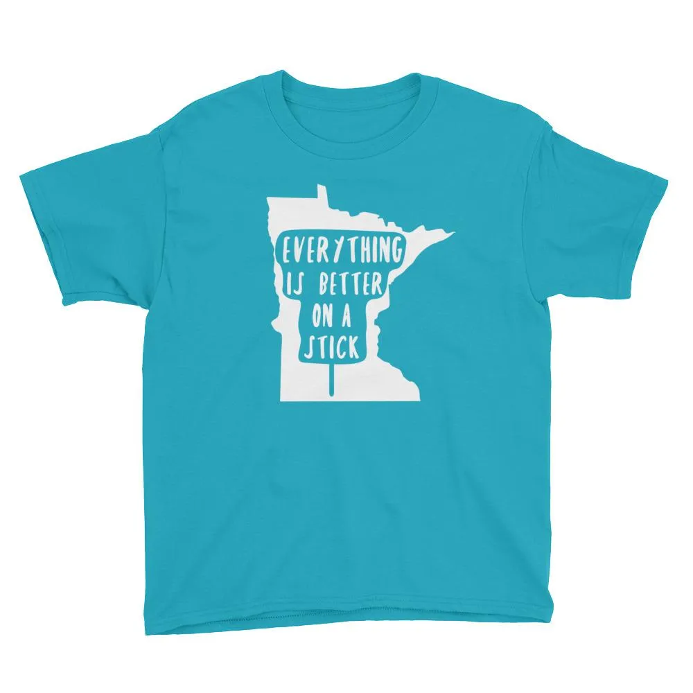 Minnesota State Fair "Everything Is Better on a Stick" Youth T-Shirt