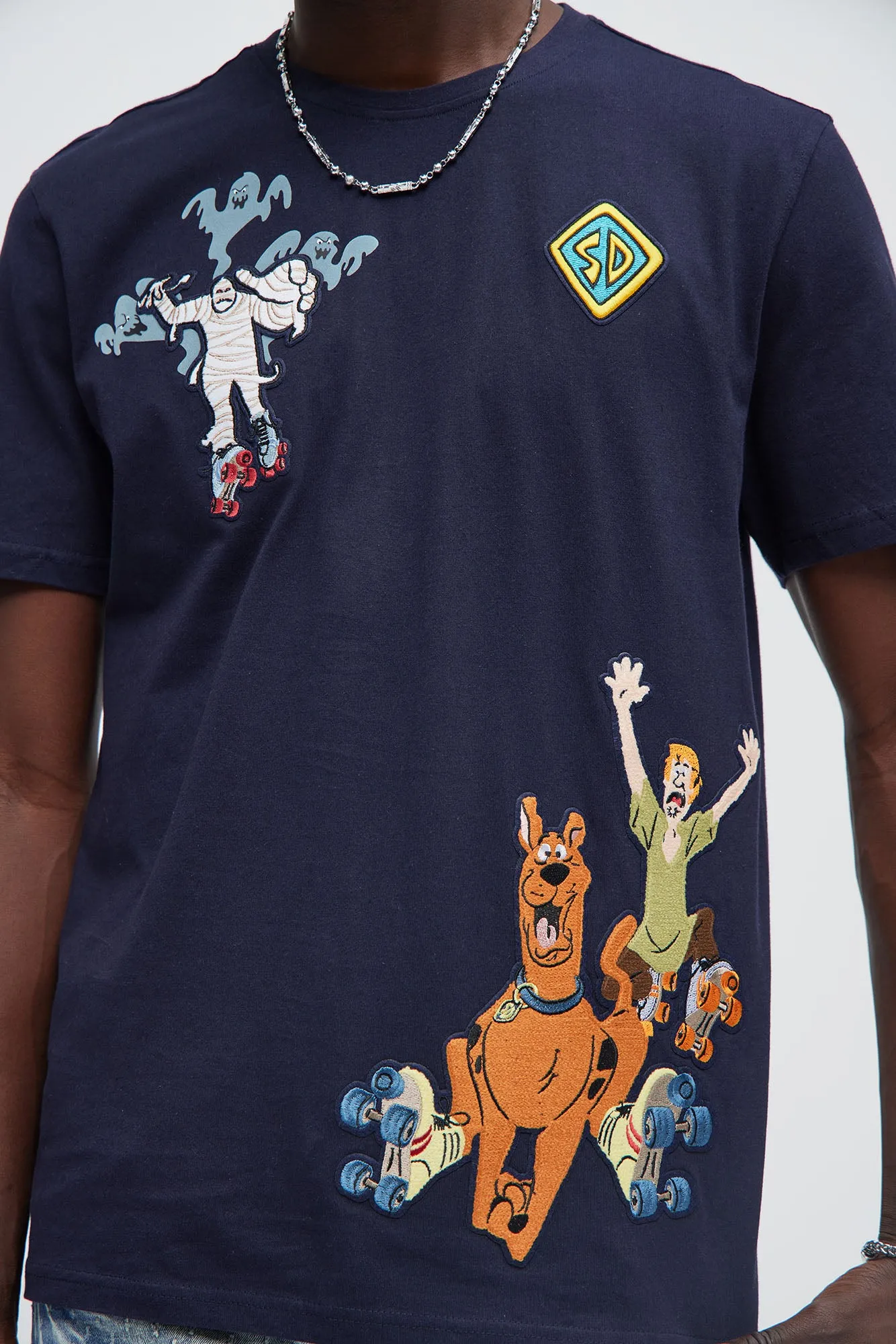 Mummy Scooby Doo Short Sleeve Tee - Black