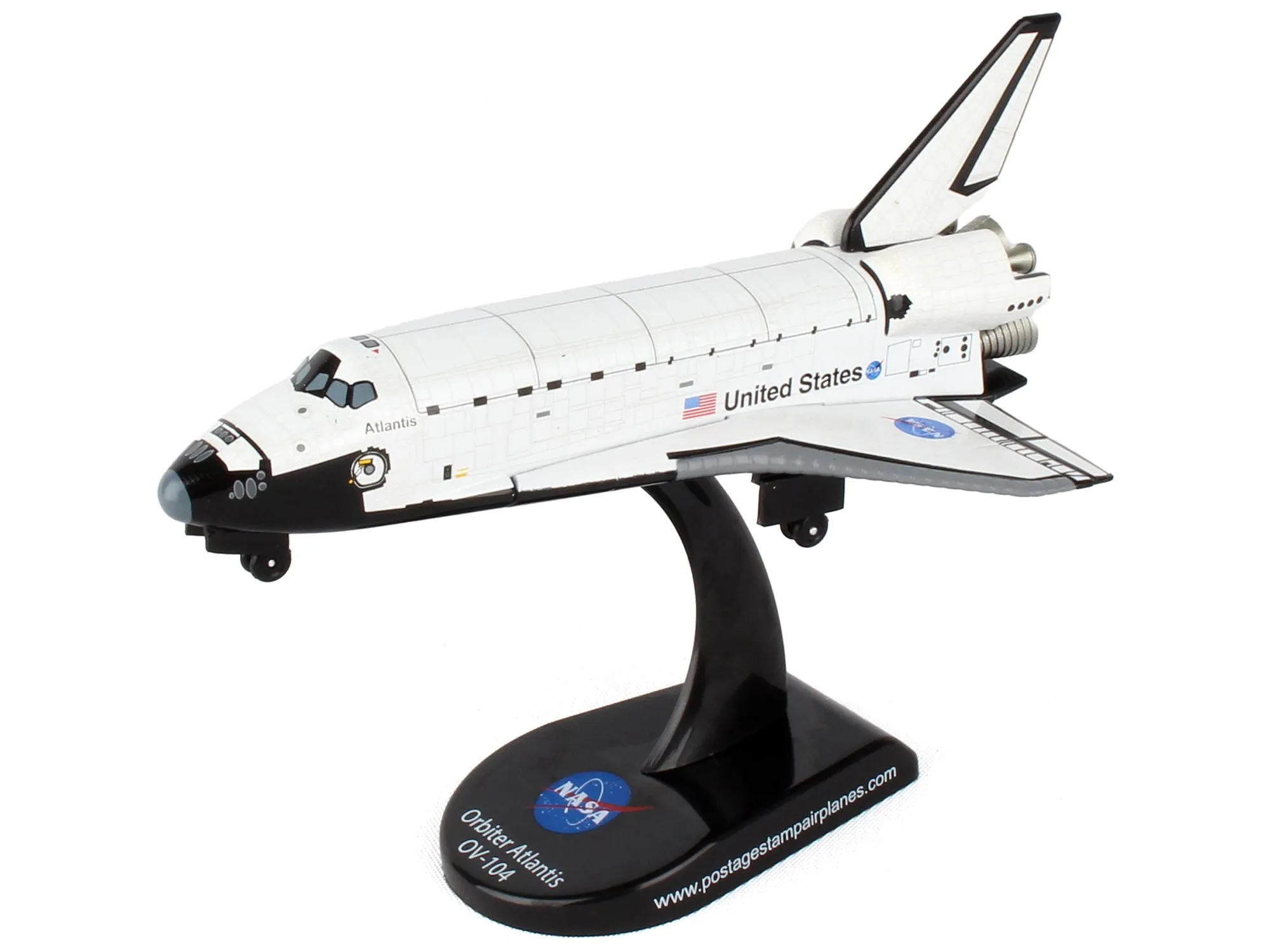 NASA Space Shuttle Endeavour (OV-105) United States 1/300 Diecast Model by Postage Stamp