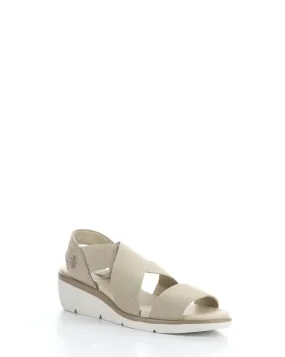 NOLI056FLY 002 TAUPE Elasticated Sandals