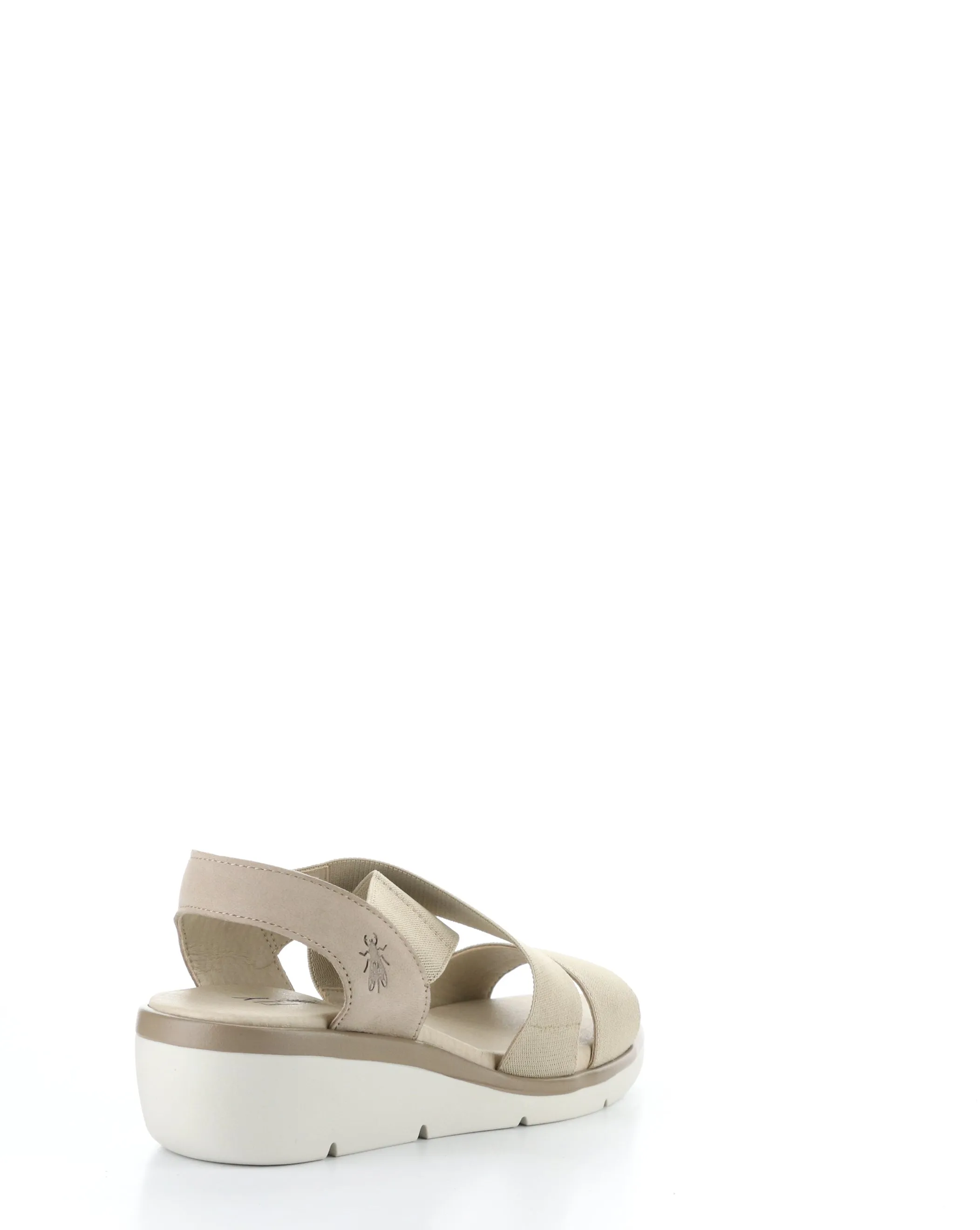 NOLI056FLY 002 TAUPE Elasticated Sandals