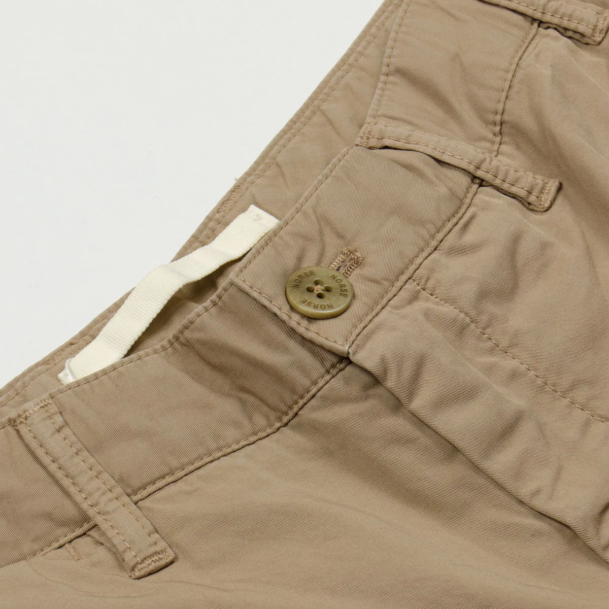 Norse Projects - Aros Light Twill Chinos - Utility Khaki