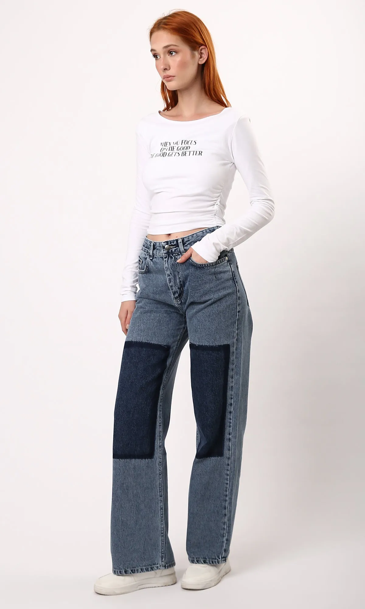 O189382 Women Trouser Jeans