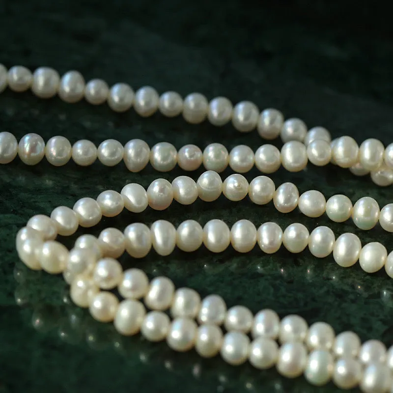 Opera Strand Barqoue Pearl Necklace